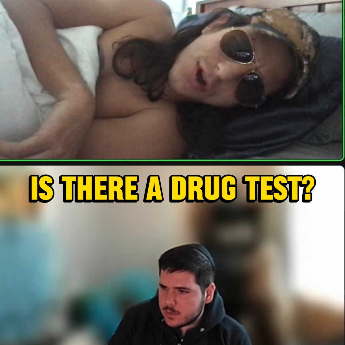 Florida Man Sticker - DRUG TEST?