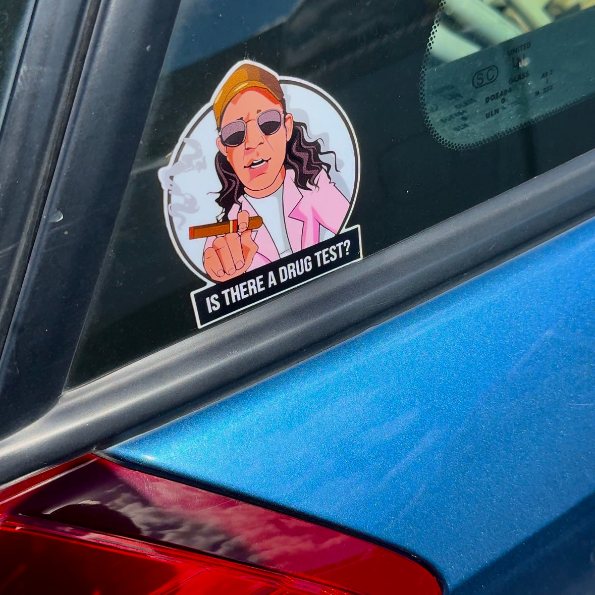 Florida Man Sticker - DRUG TEST?