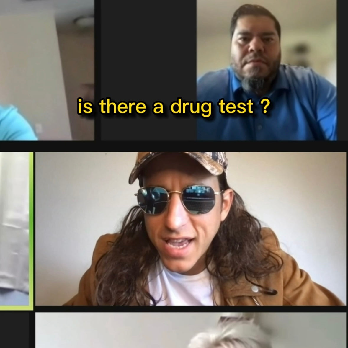 Florida Man Sticker - DRUG TEST?